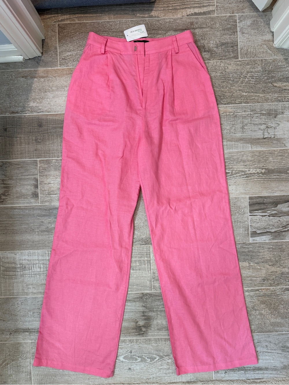 Trendy boutique Pink High-Rise Wide Leg Trousers